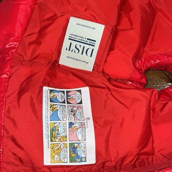 MONCLER UNISEX KIDS BERNARD GILET RED VEST LIKE NEW 2Y - Picture 13 of 15
